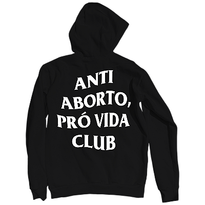Moletom Anti Aborto, Pró Vida Club ref 3145