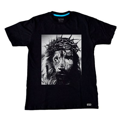Camiseta Jesus é o Leão ref 132