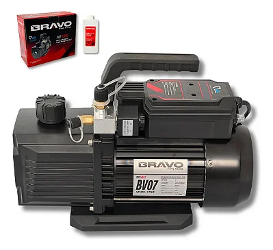 Bomba De Vácuo Bravo Bv-07 Anti Faísca P/ Refrigeração Bivolt