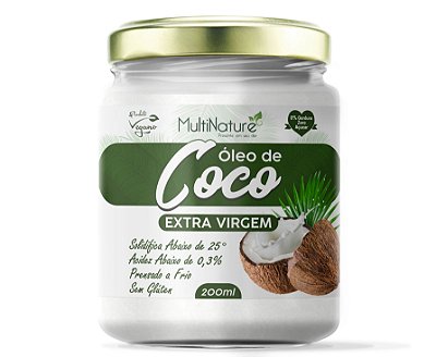 OLEO COCO EXTRA VIRGEM 200ML