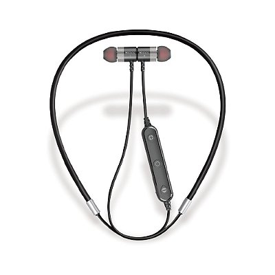 Fone Sport Bluetooth Neckband + Microfone e Controle - Fixação Magnética (HS-608)