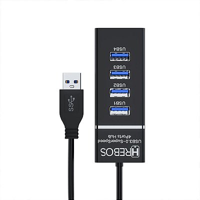 HUB - 4 Portas USB 3.0 (HS-118)