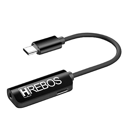 Adaptador TYPE-C para TYPE-C e Áudio P2 (HS-311)