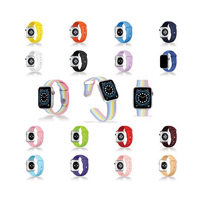 Pulseira de Silicone para Smartwatch 42/44mm