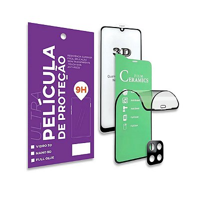 Kit Películas 3D + Películas 9D + Películas Câmera MAIS VENDIDOS