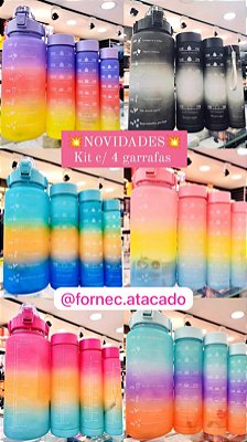 Kit Com 4 Garrafas