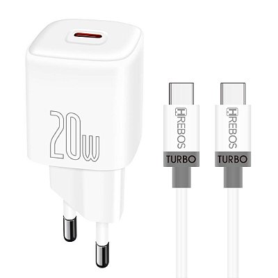 Carregador Power Turbo Cube Tipo C