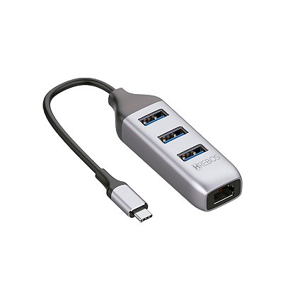 HUB USB-C 4 em 1.