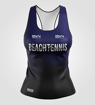 Regata Feminina | Beach Tennis | Colors | Marinho