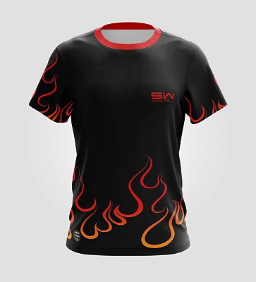 Camiseta Masculina | Hupi Fire