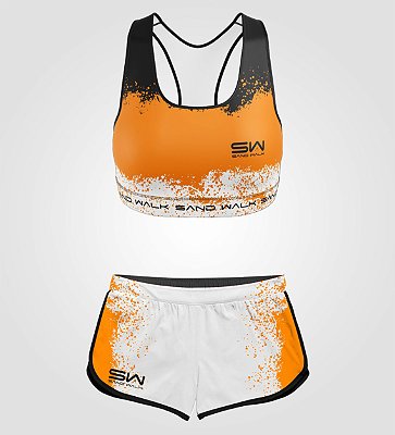 Conjunto Top Treino e Shorts | Feminino | Feel