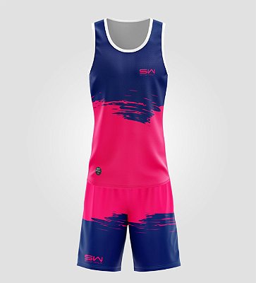 Conjunto Regata e Shorts | Masculino | Pink&Blue 2.0