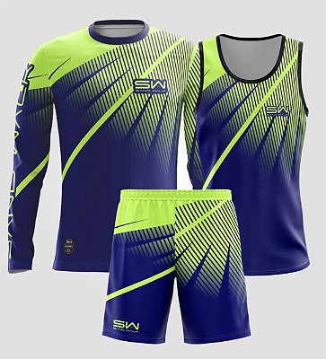 Kit Masculino | Manga Longa, Regata, Shorts | Strava