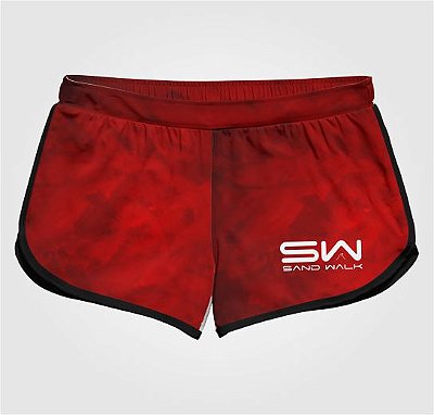 Shorts Feminino | Modelo Treino | Vermelho