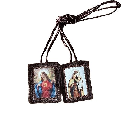 Escapulário de Pano Nossa Senhora do Carmo