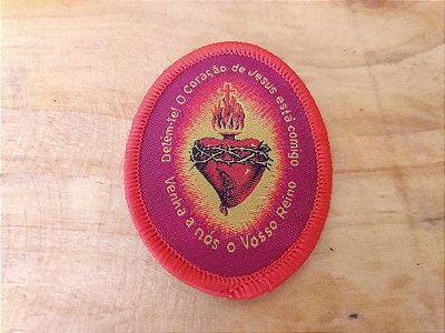 Escudo Sagrado Coração de jesus - Kit com 10