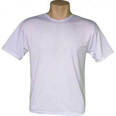 KIt 20 Camisetas Branca 100% Poliéster p/ Sublimação