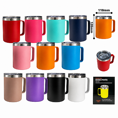 Caneca Térmica Cerveja DTF - 350 ml (SEM RESINA)