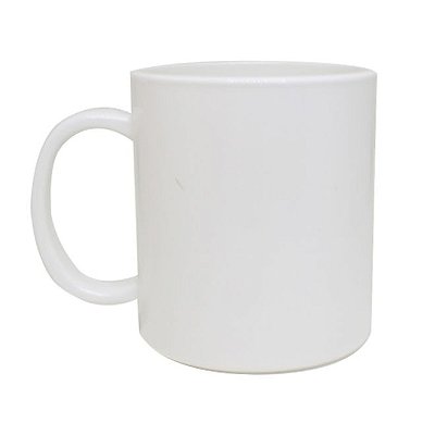 Caneca de Polímero para Sublimação Branca