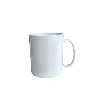 Caneca de Polímero para Sublimação Branca