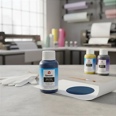 Tinta Sublimatica Gênesis Azul - 100ml
