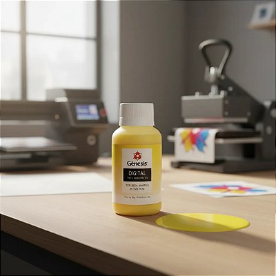Tinta Sublimatica Gênesis Amarela - 100ml
