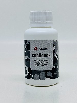 Tinta Sublimatica Gênesis Preta - 100ml