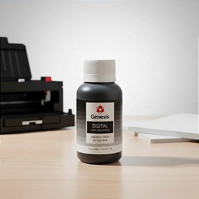 Tinta Sublimatica Gênesis Preta - 100ml