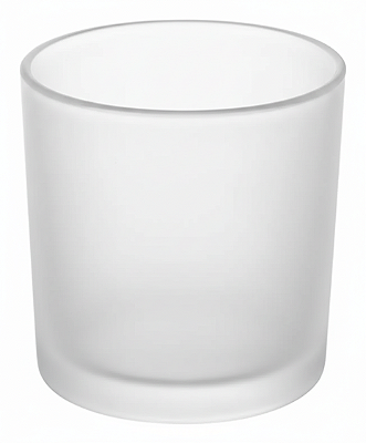 Copo de Whisky de Vidro Fosco 266ml - Sublimação