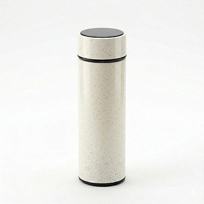 Squeeze de Vidro Fresh Branco Claro 400ml - DTF (Sem Resina)