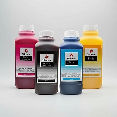 Kit Tinta Sublimatica Gênesis - 1L
