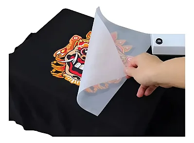 1 Folha A3 DTF TÊXTIL (Tecido) - Impressão c/ sua Arte; Logo