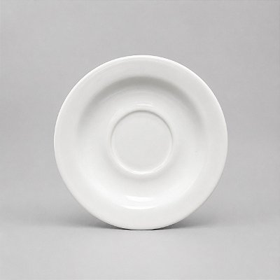 Pires Para Xícara 180ml/200ml Porcelana Branca - P/ Casa, Padarias, Restaurantes