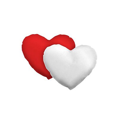 Capa de Almofada Coração vermelha