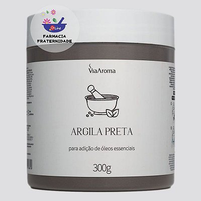 Argila Preta (Lama Vulcânica) 300 g