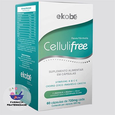 Cellulifree 720 mg 60 Cápsulas