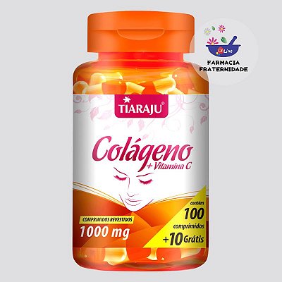 Colágeno com  Vitamina C 1000 mg 110 Cápsulas