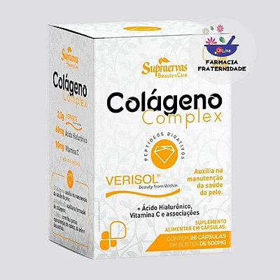 Colágeno Complex 500 mg 96 Cápsulas