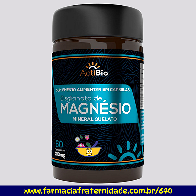 Magnesio Quelato 500mg 60 Cápsulas