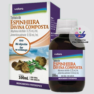 Tintura de Espinheira Divina Composta 100 ml