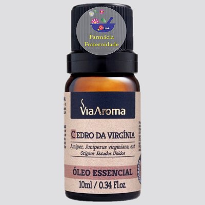 Óleo Essencial de Cedro da Virgínia 10 ml