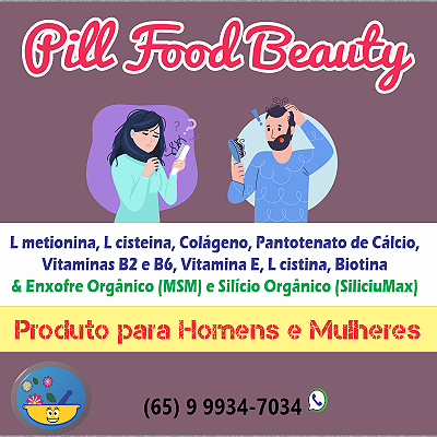 Pill Food Beauty 60 Cápsulas