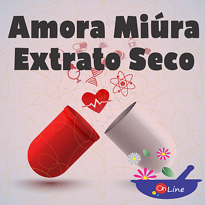 Amora Miura Extrato Seco 500 mg 60 Cápsulas.