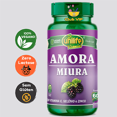 Amora Miura 500 mg 60 Cápsulas