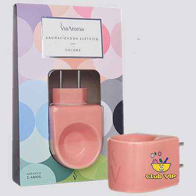 Aromatizador Porcelana Colors Goiaba