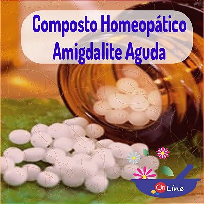 Composto Homeopático Amgdalite Aguda 24g