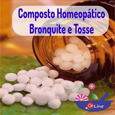 Composto Homeopático Bronquite e Tosse 24g