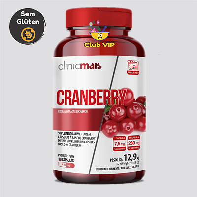 Cranberry 430 mg 30 Cápsulas
