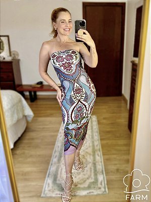 Vestido Sem Alça Nirvana