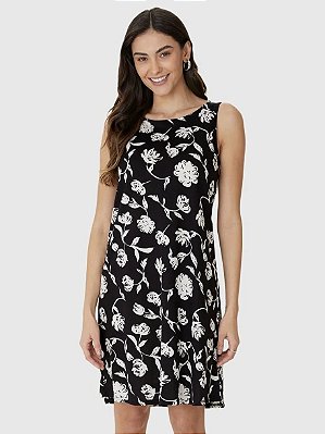 Vestido Regata Florido Malwee